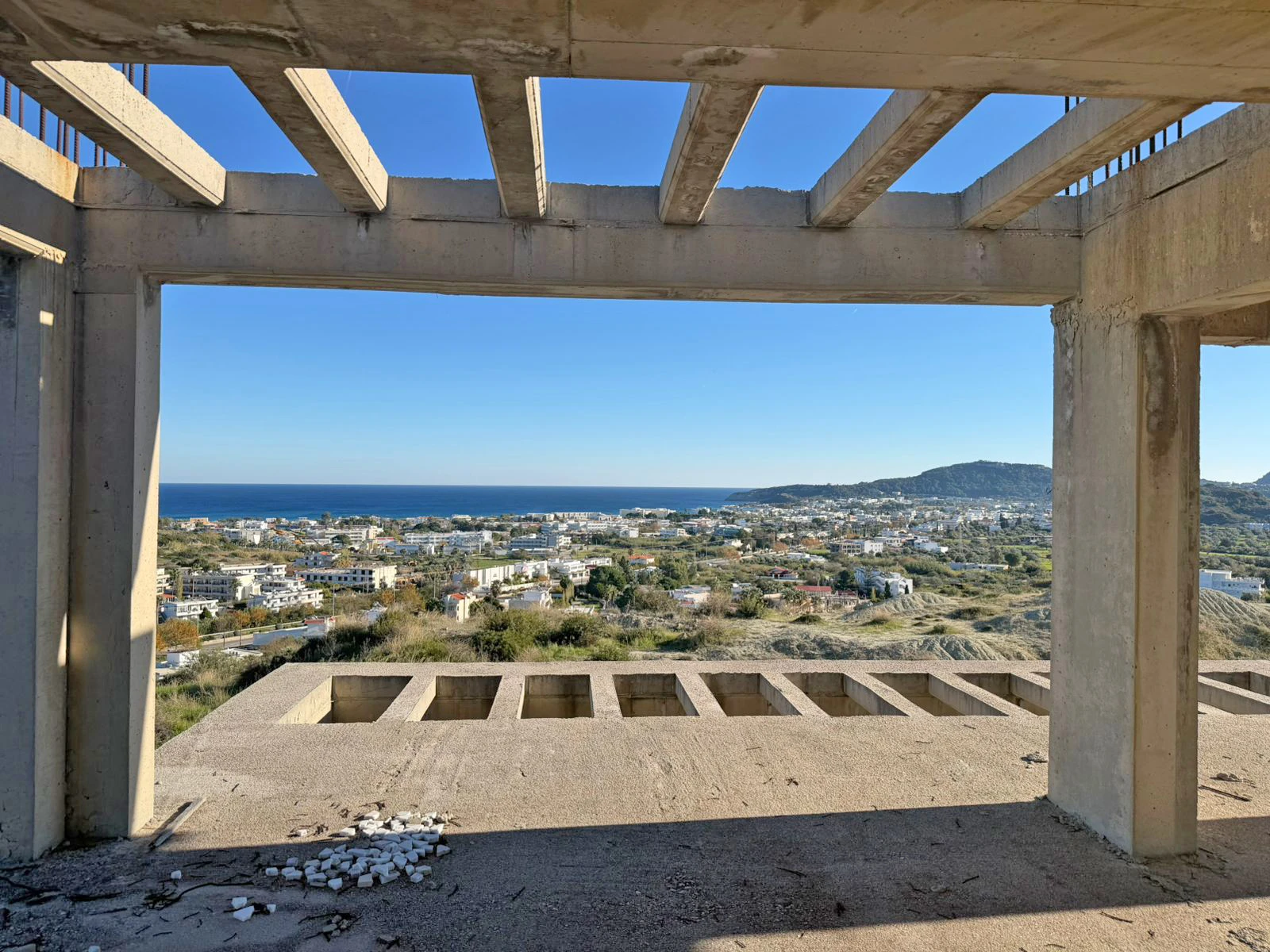 Unfinished House for sale in Faliraki Rhodes. ID R4-12175