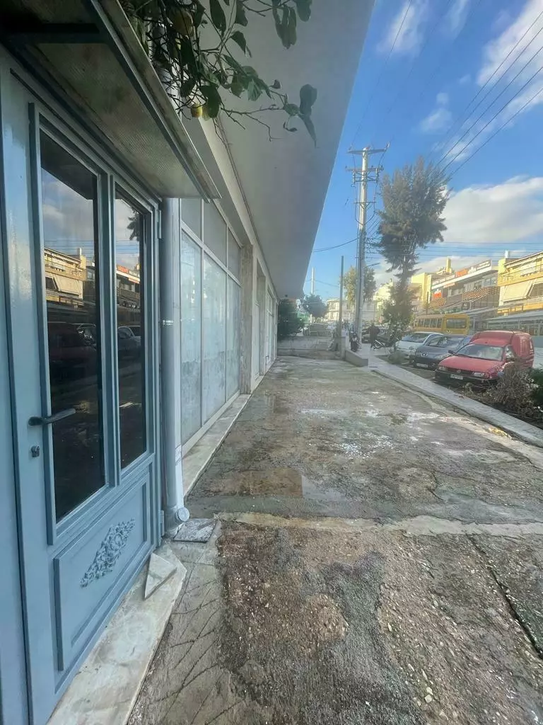 Building for sale in Athens Alimos with One Apartment and One Shop. ID AB-1224