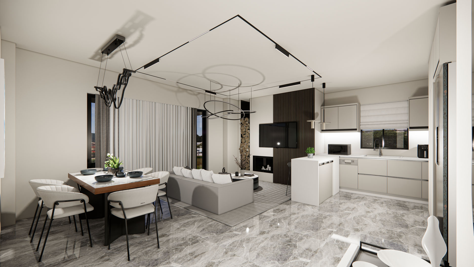 Three Bedroom Apartment for sale in Agios Dimitrios. ID A4-5739