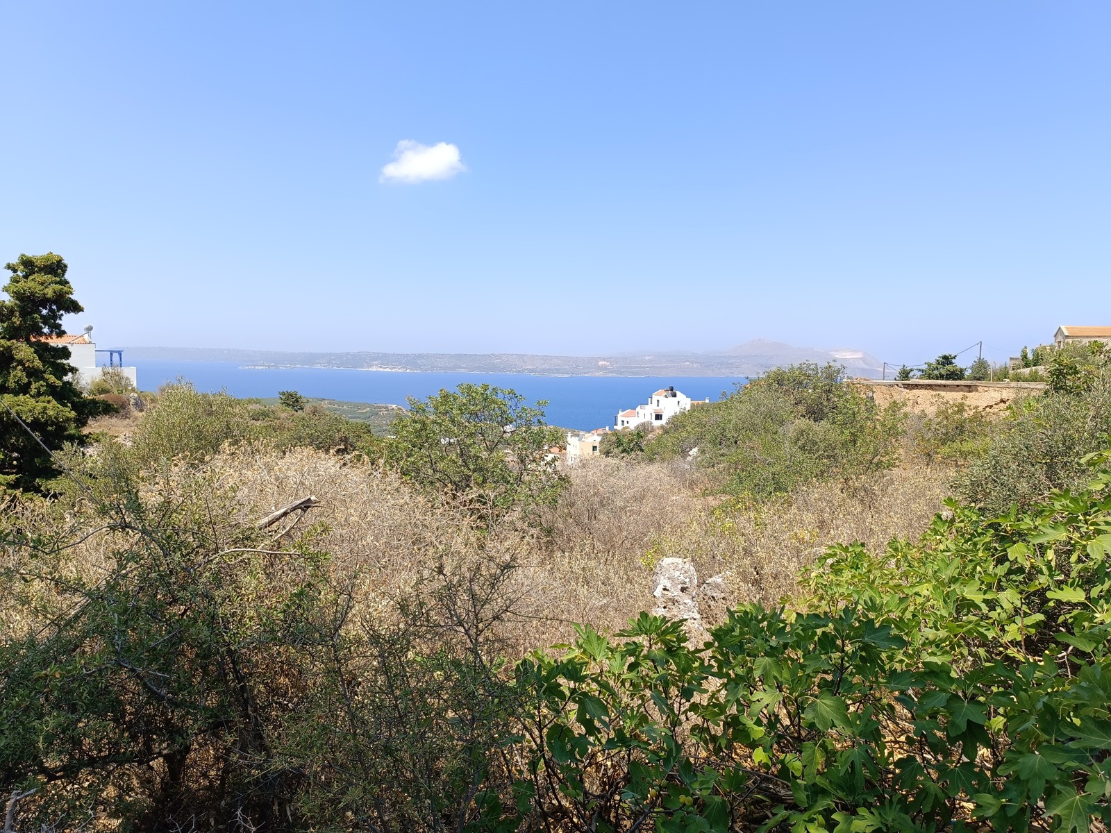 Land with Seaview for sale in Kokkino Chorio. ID 03-2752