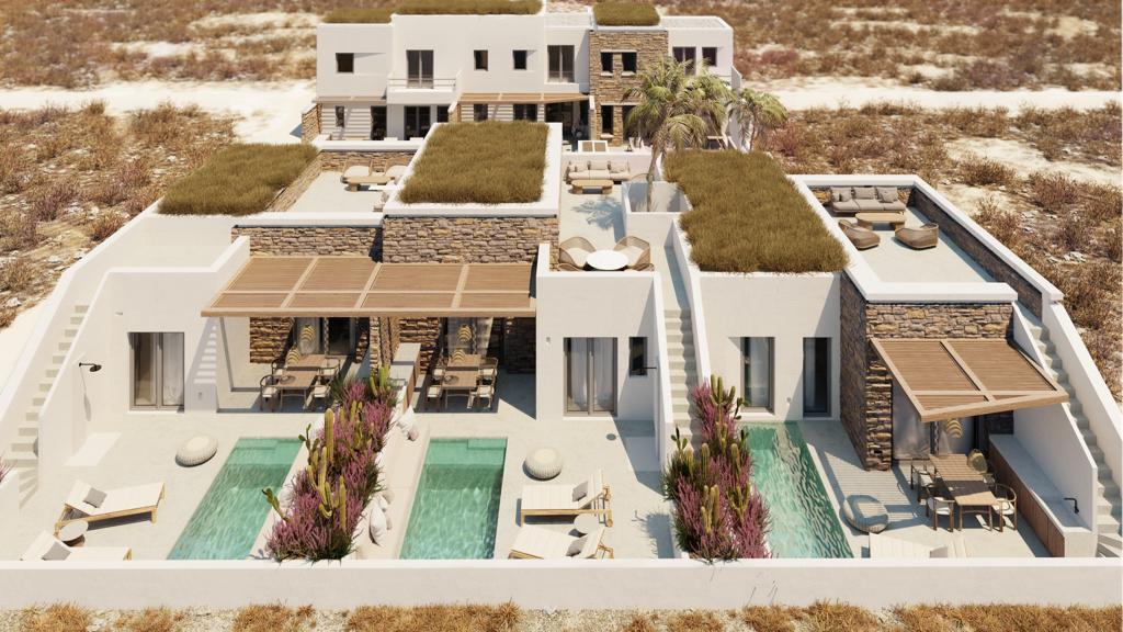 Paros Seaview Villa for sale. ID Pav-836