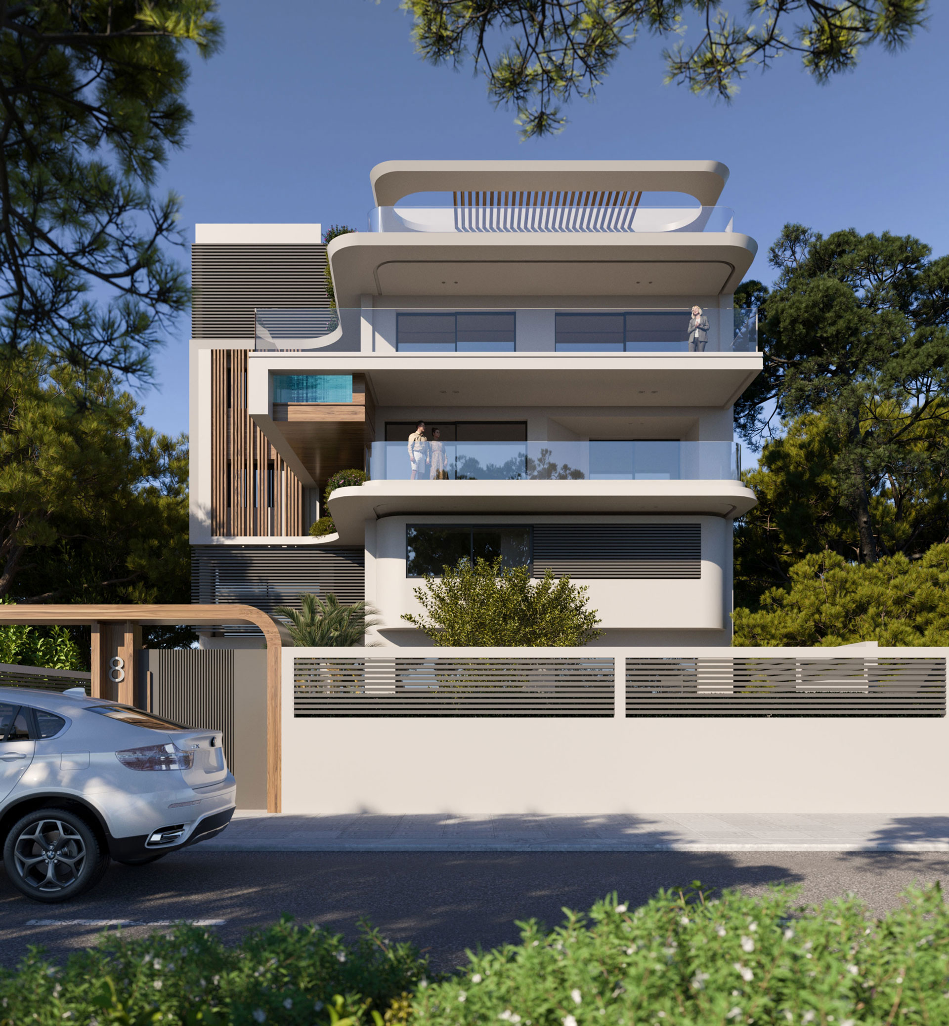 Voula Luxury Two Bedroom Apartment. ID A4-5205