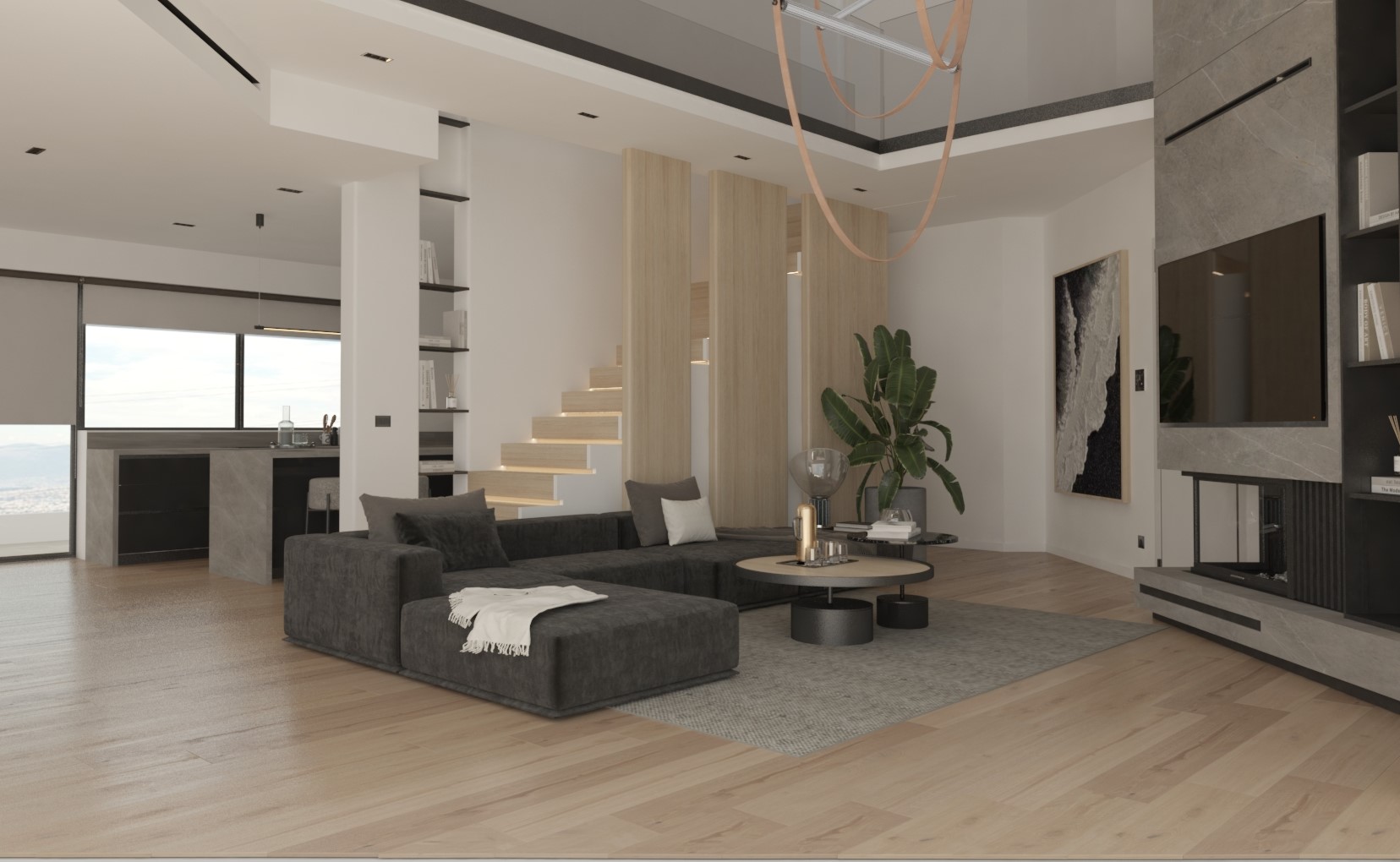 Alimos Luxury Three Bedroom Maisonette for sale. ID A4-5174