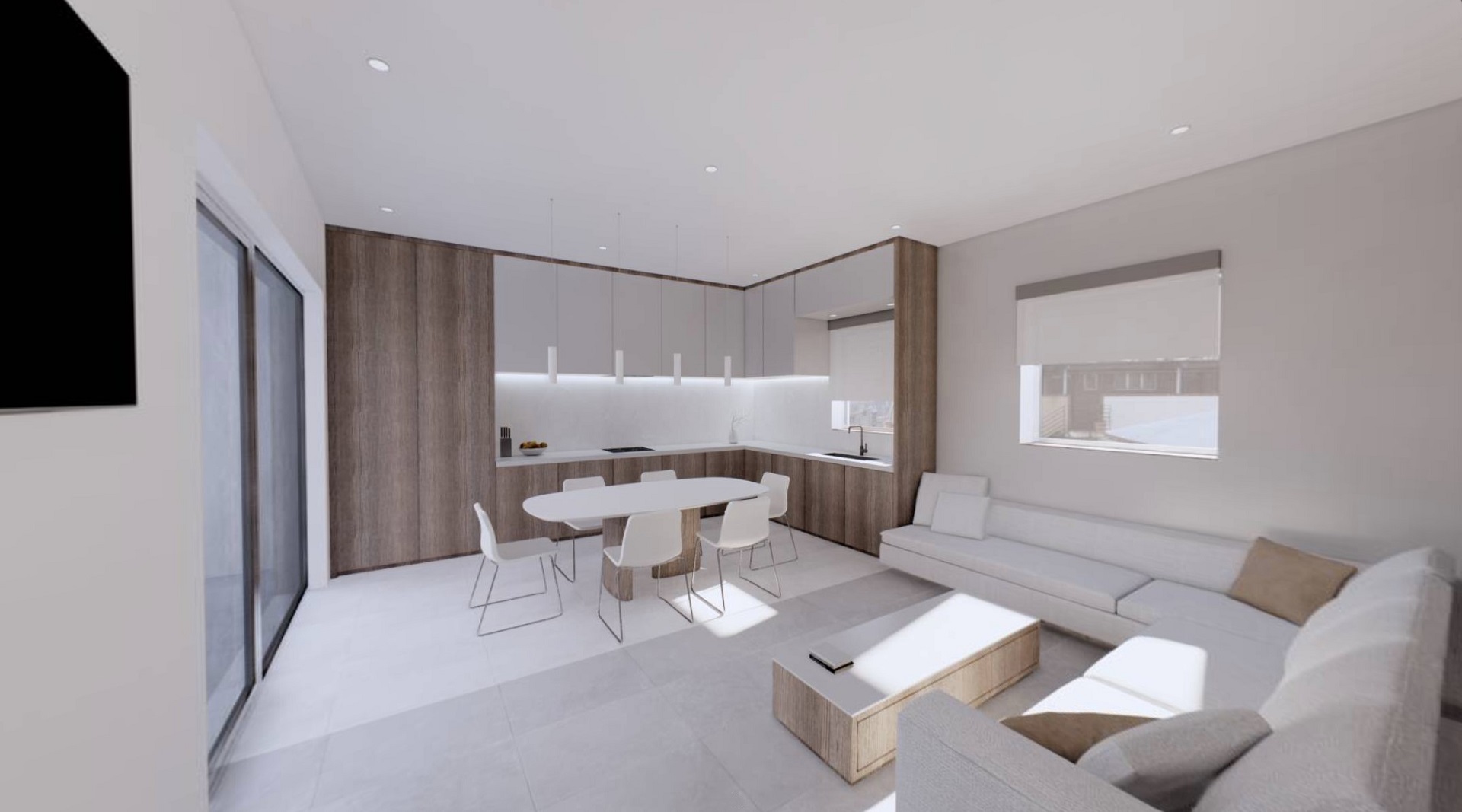 Chania Luxury Two Bedroom Apartment in Dikastiria. ID 04-5026