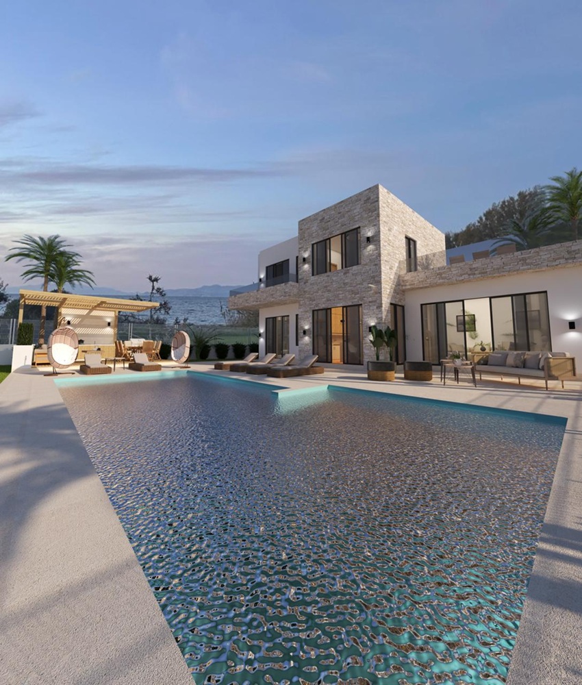 Beachfront Villa for Sale in Rhodes. ID Rv-1371