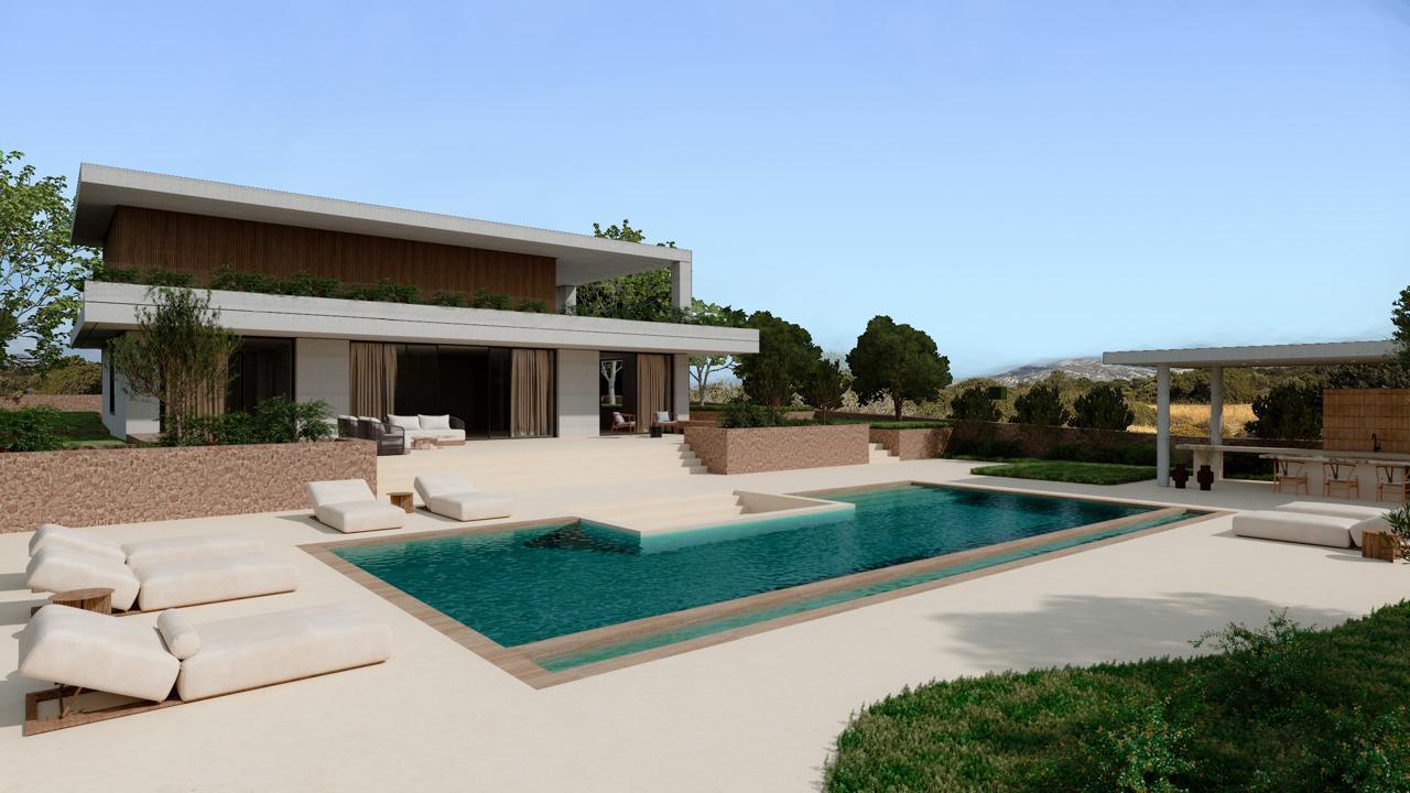 Seaview Villa for sale in Rhodes. ID Rv-1271