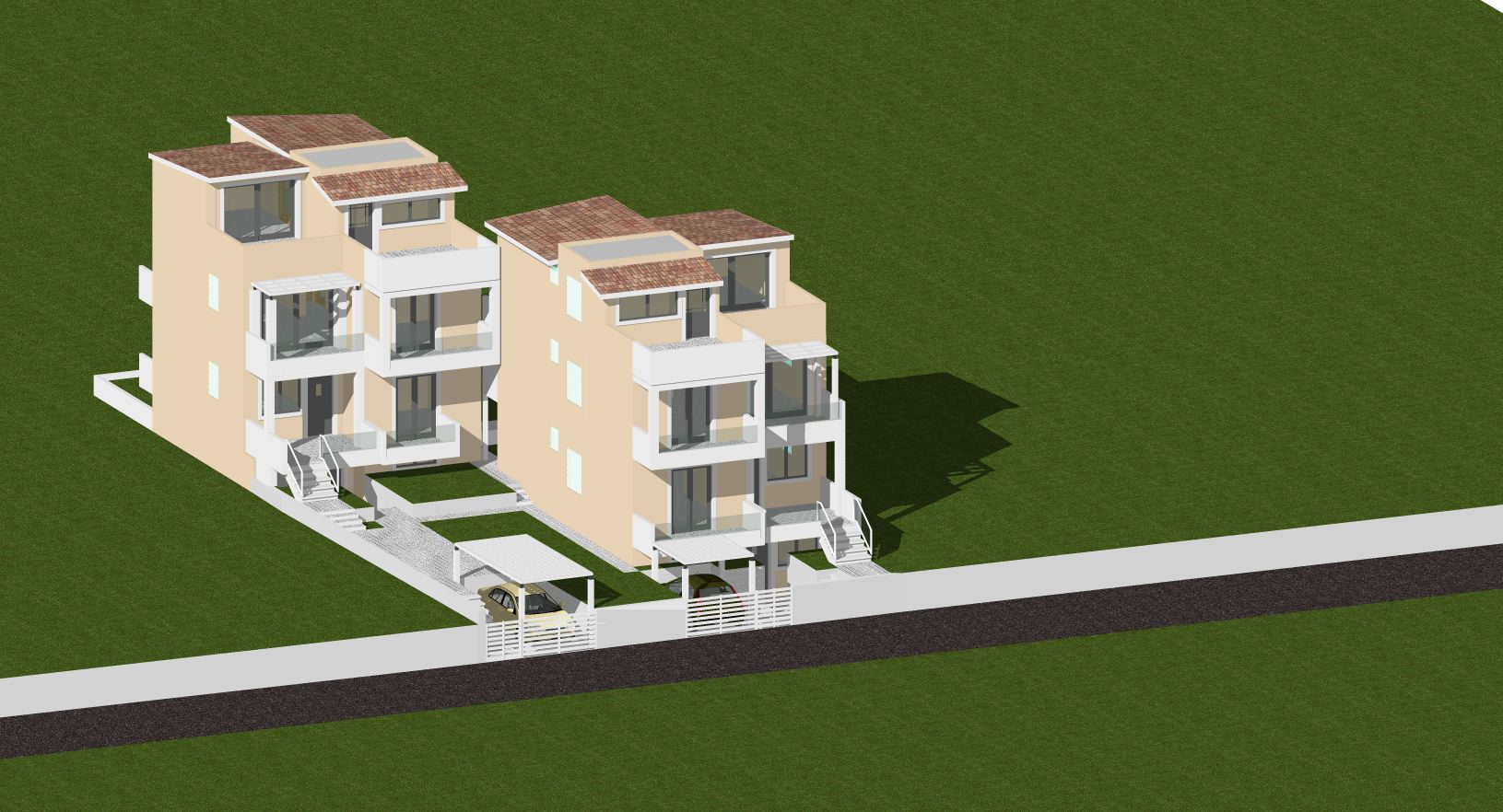 Agios Onoufrios building with one apartment and a maisonette for sale. ID 0B-1070