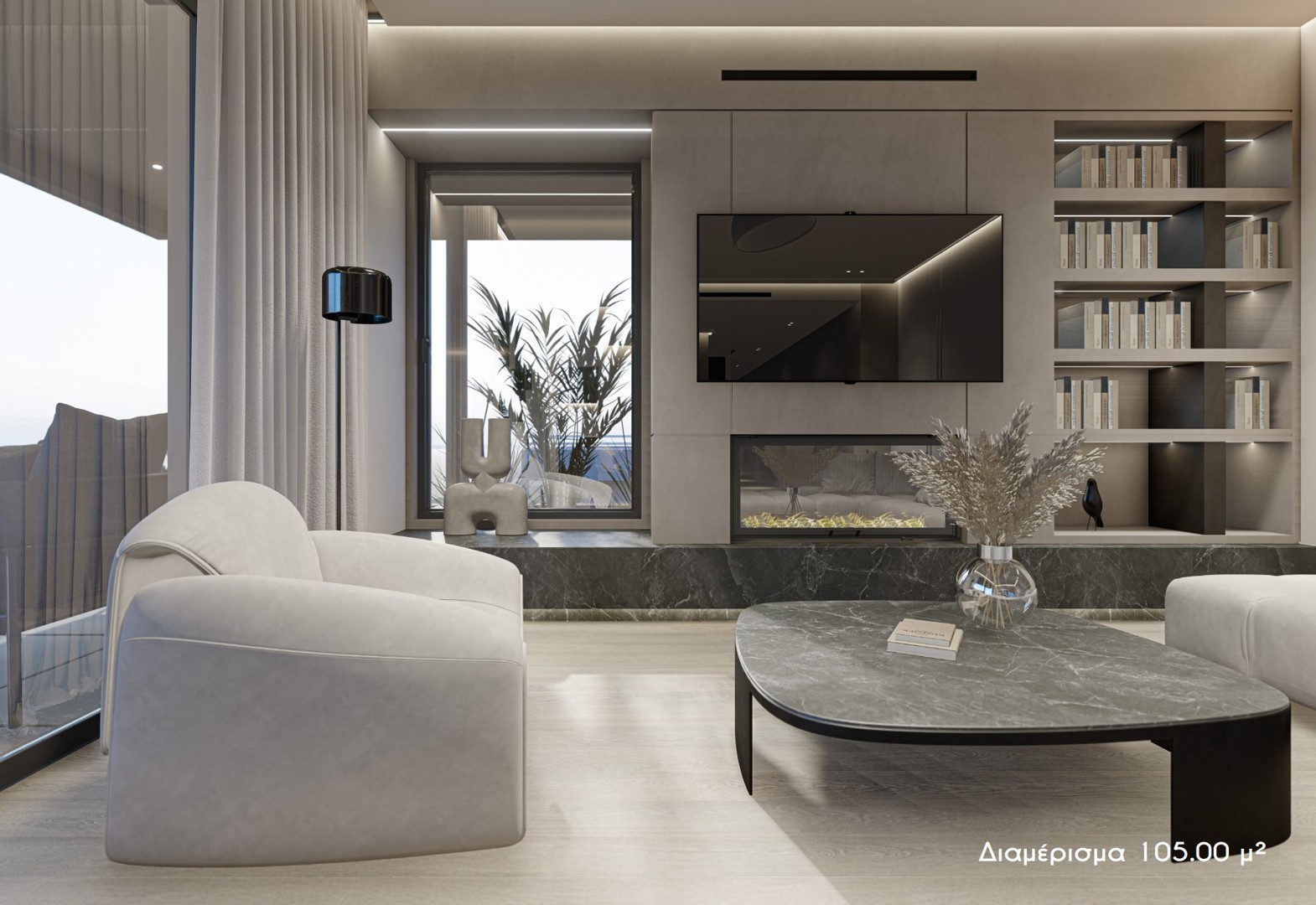 Three Bedroom Apartment for sale in Alimos. ID A4-4551