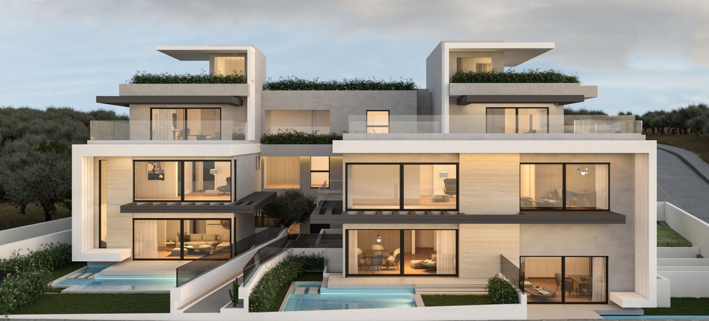 Chalepa luxury one-bedroom apartment for sale. ID 04-4352