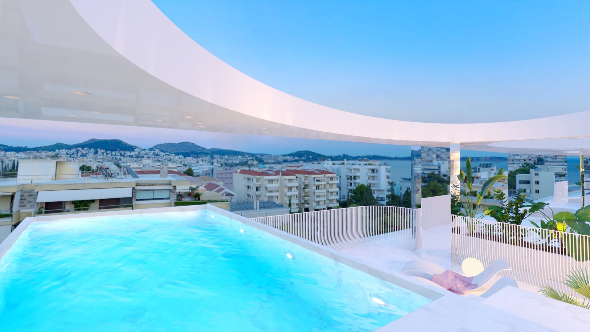 Glyfada Luxury Penthouse for sale. ID A4-3998