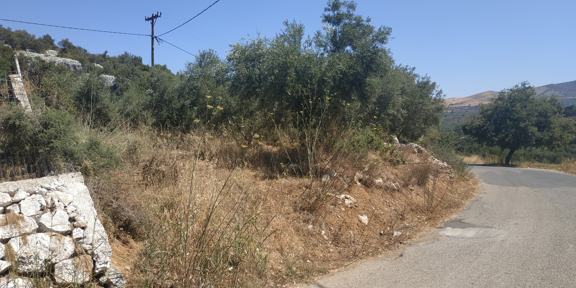 Land near Rethymno Crete for sale. ID 13-2422