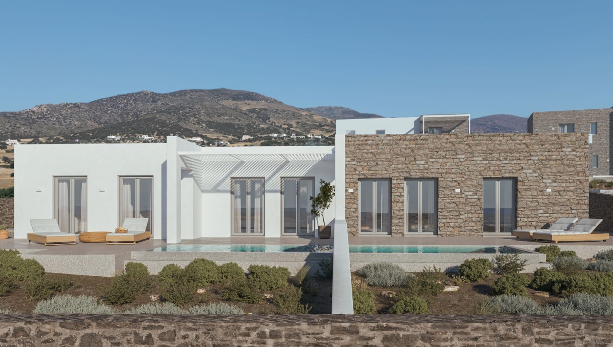 Two-Bedroom House for sale in Paros. ID Pa4-3988