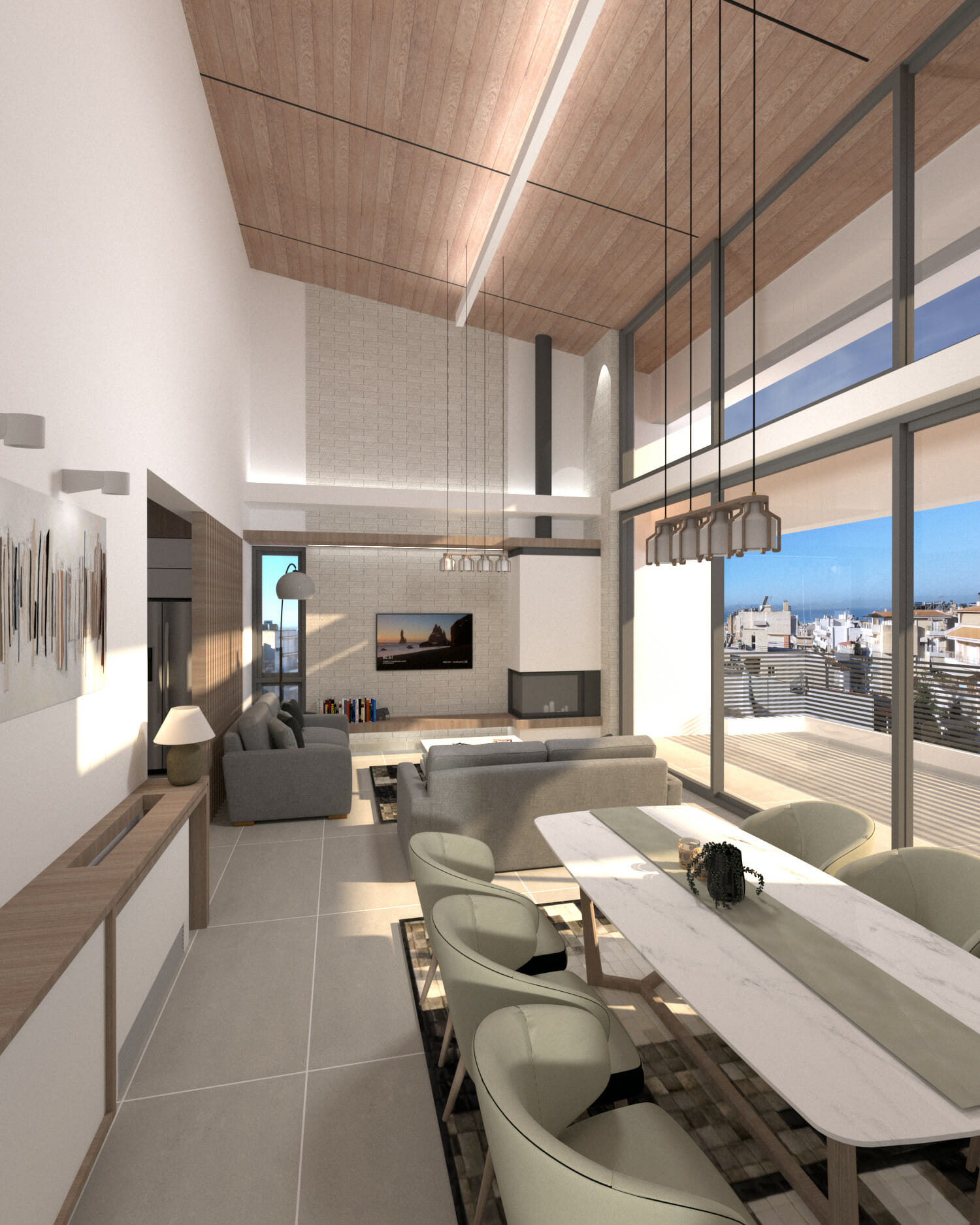 Athens duplex apartment in Glyfada for sale. ID A4-3723