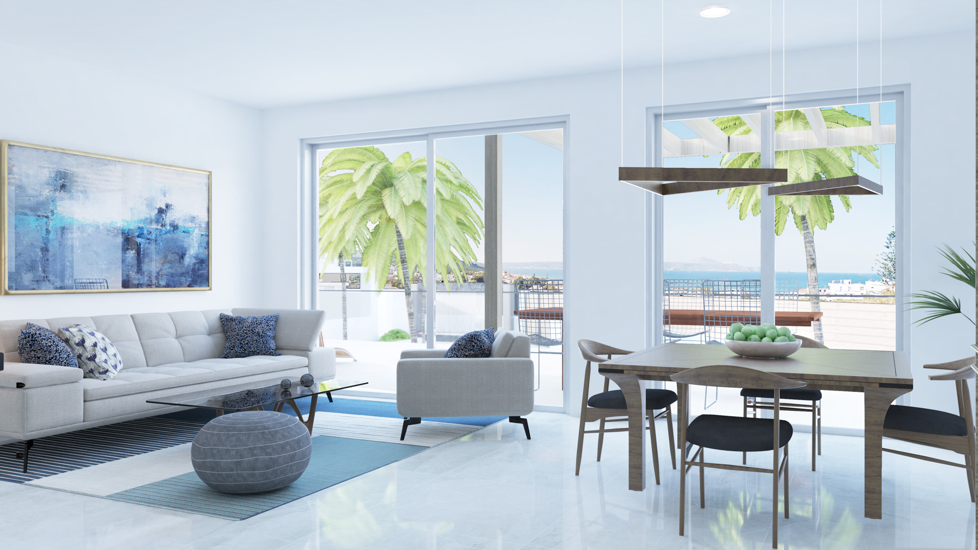 Kalyves Luxury Two-Bedroom Apartment for sale. ID 0v-675