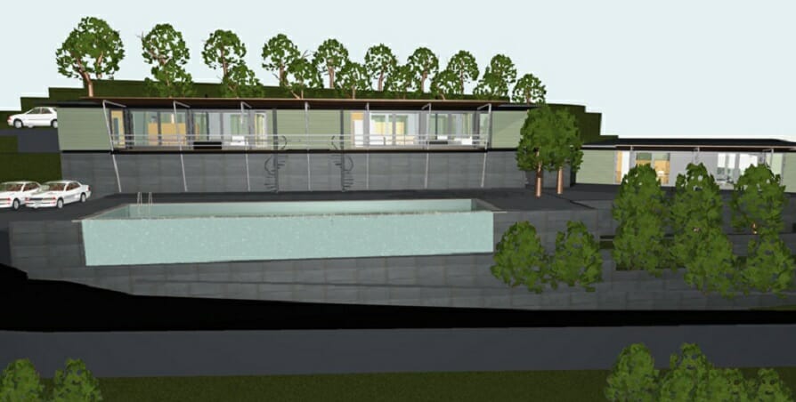 Seaview Building with Three Apartments for sale near Kolymbari. ID 0B-1005