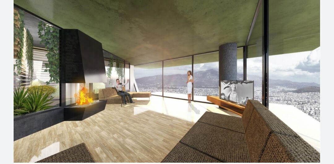 Athens Luxury Penthouse for sale in Neo Psychiko. ID A4-3281