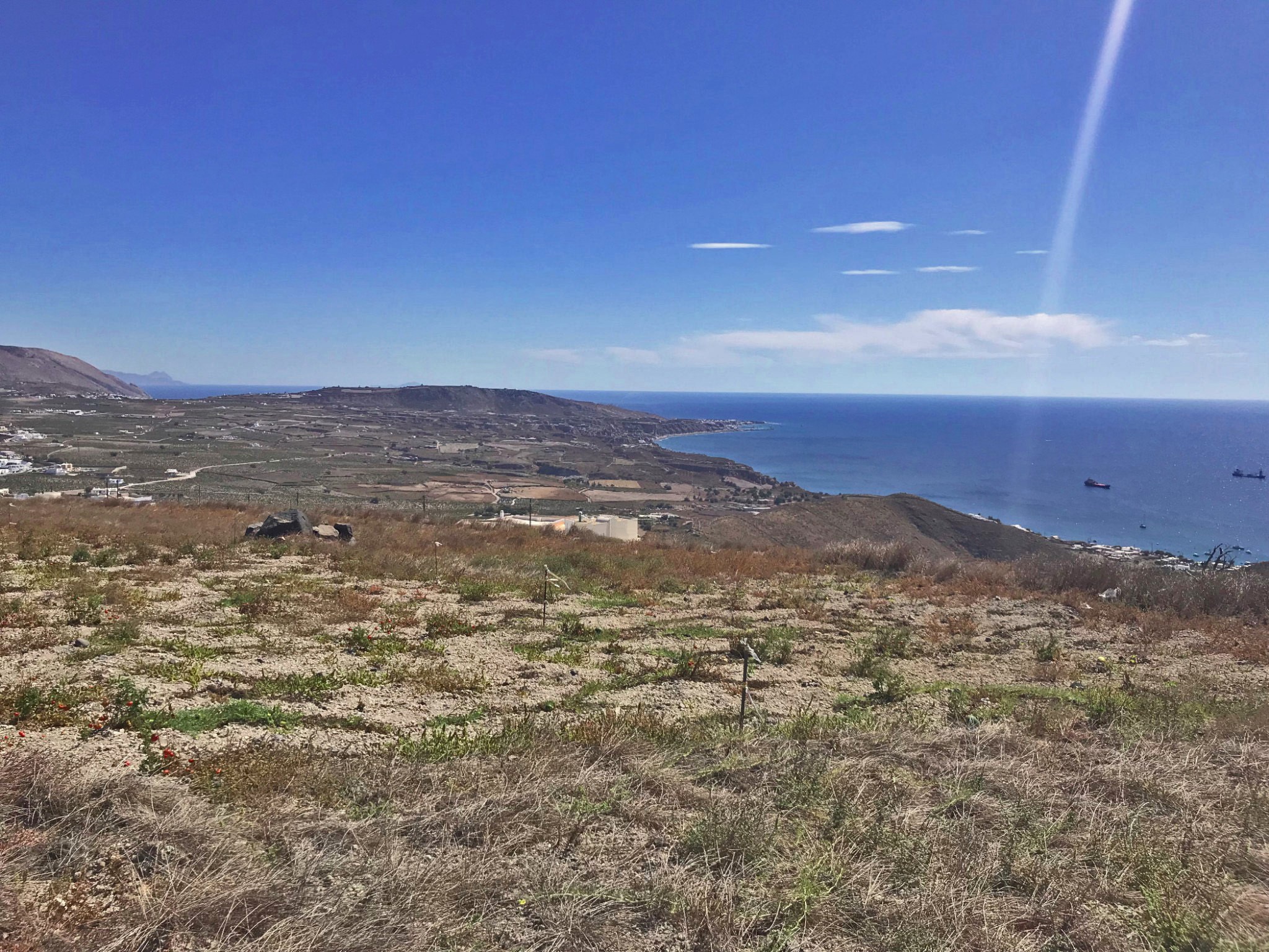 Santorini Land with Caldera Views for sale. ID S3-2248
