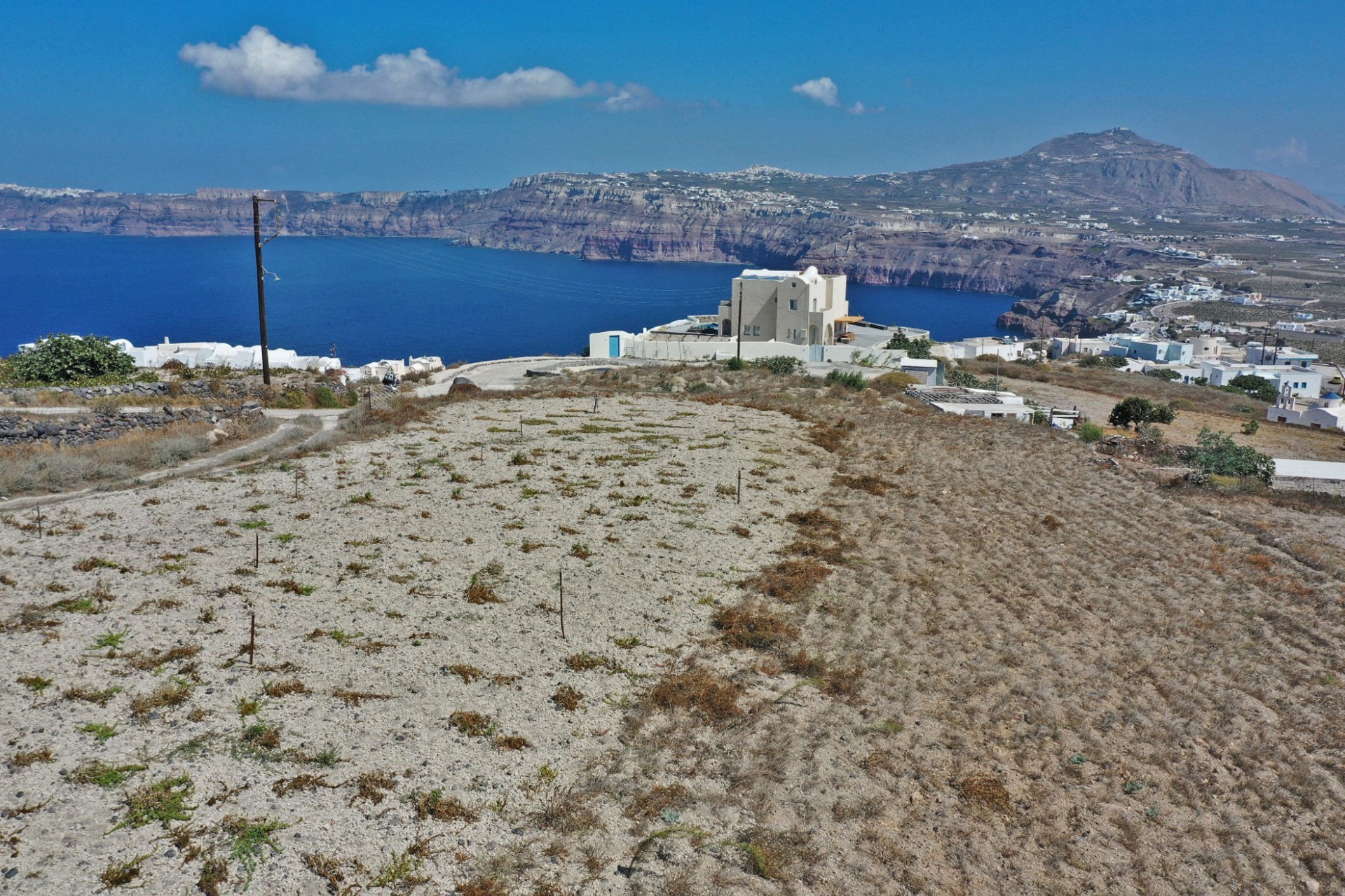 Land with Caldera Views for sale in Santorini. ID S3-2247