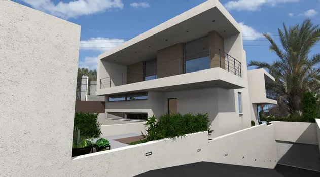 Unfinished Luxury House for sale in Nea Makri Athens. ID A4-3121