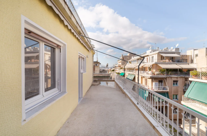 Top Floor Apartment in Athens Patisia for sale. ID A4-3106