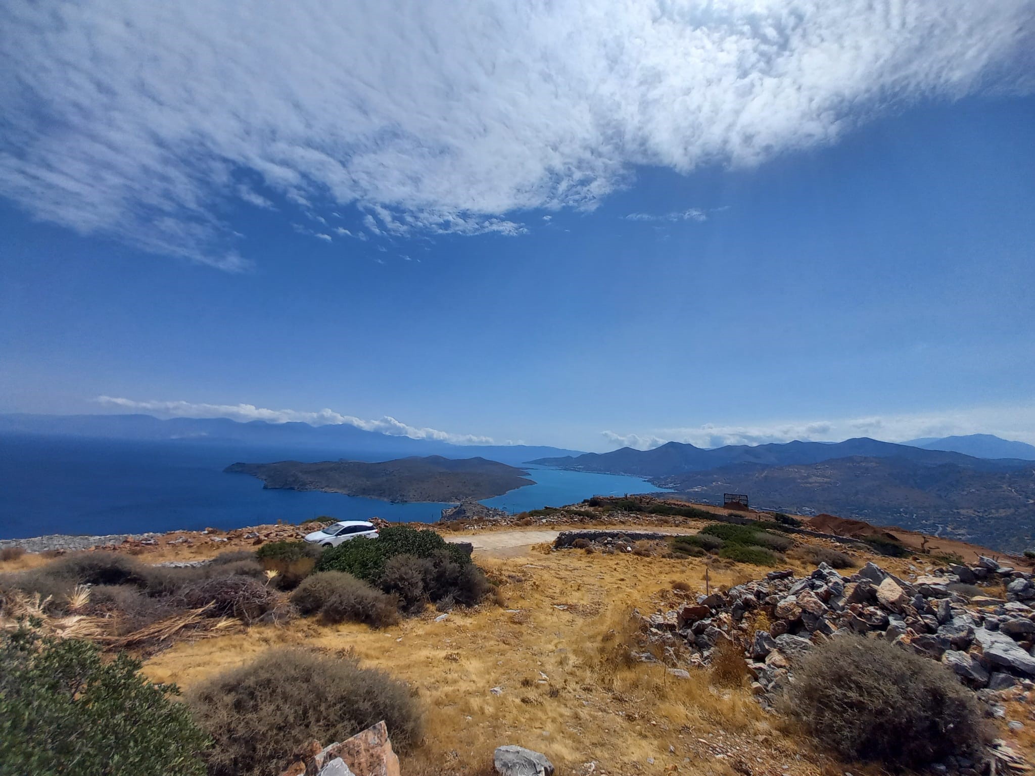 Seaview Plot With Building License Elounda, Crete. ID 33-2217