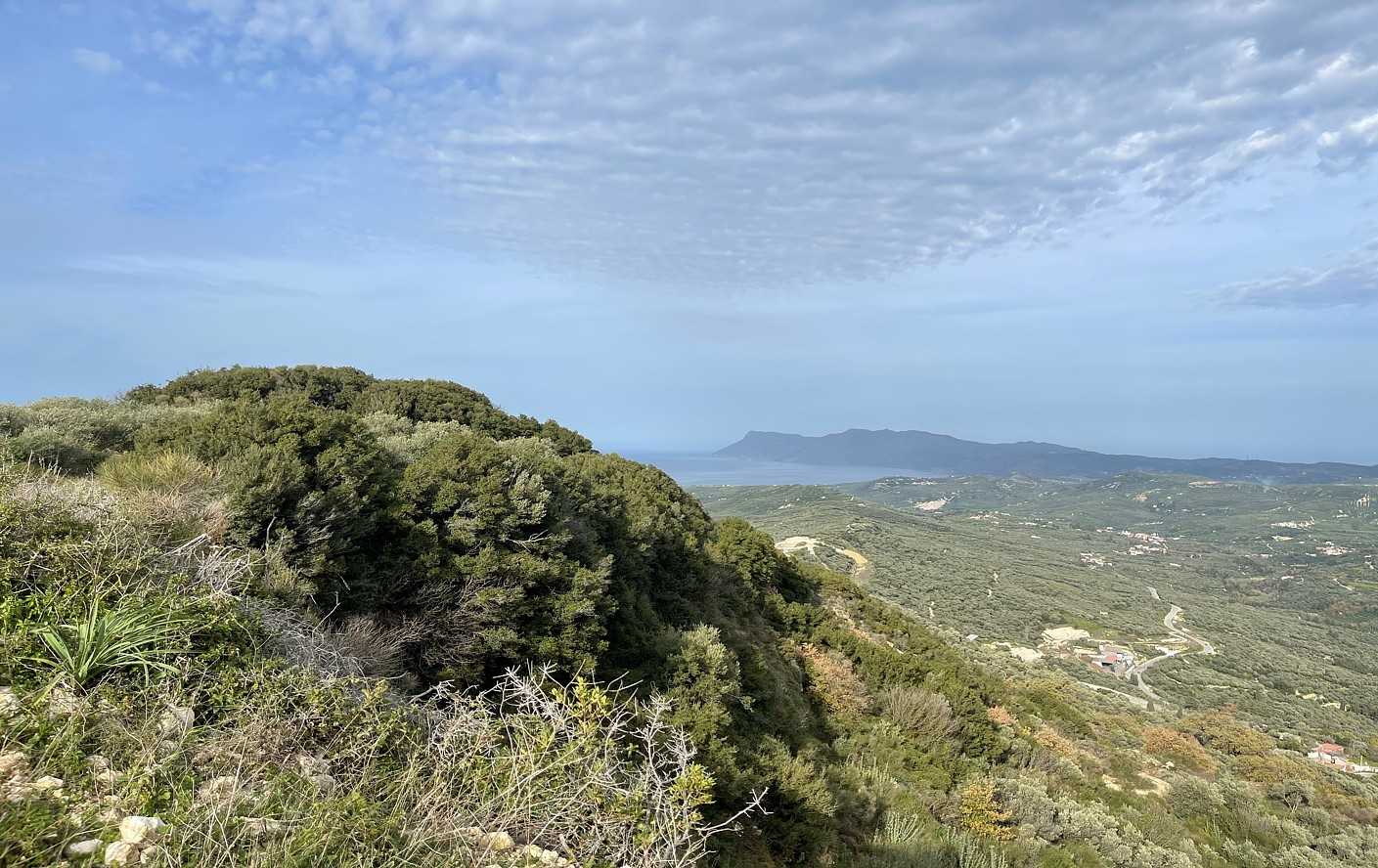 Topolia Land with Panoramic seaviews for sale. ID 03-1948