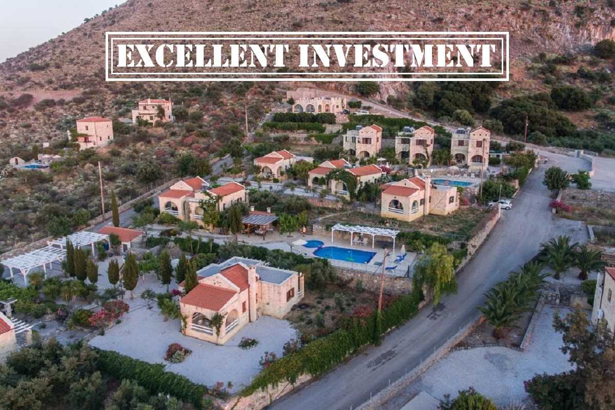 Touristic Resort for sale in Crete with amazing views - Excellent Investment Opportunity. ID 02-386