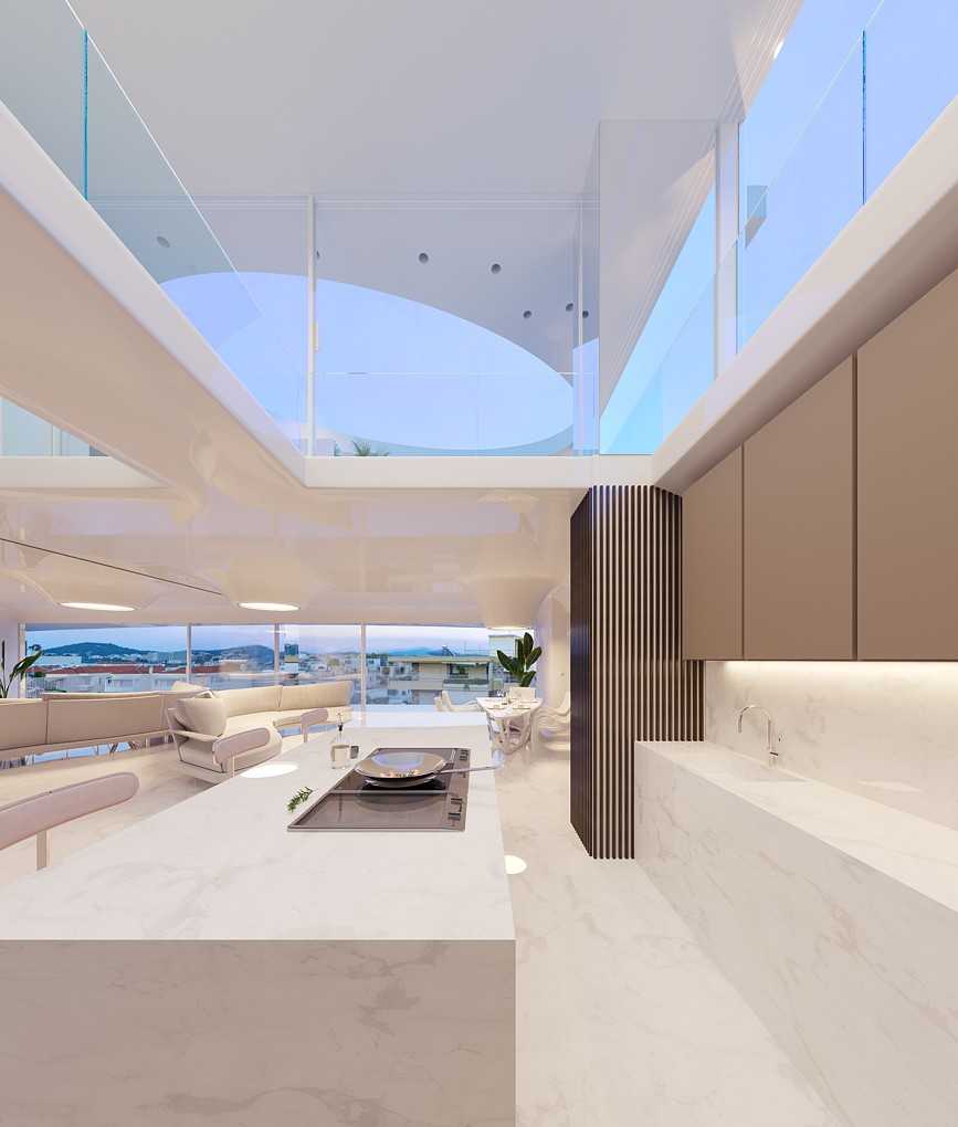 Voula Luxury Top Floor Maisonette for sale. ID A4-1603