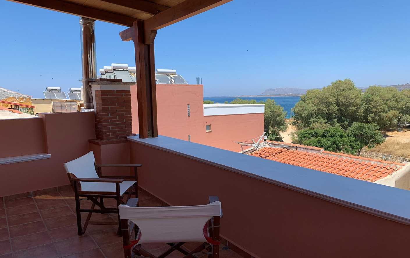 Old Town Chania Seaview House for sale. ID 04-1557