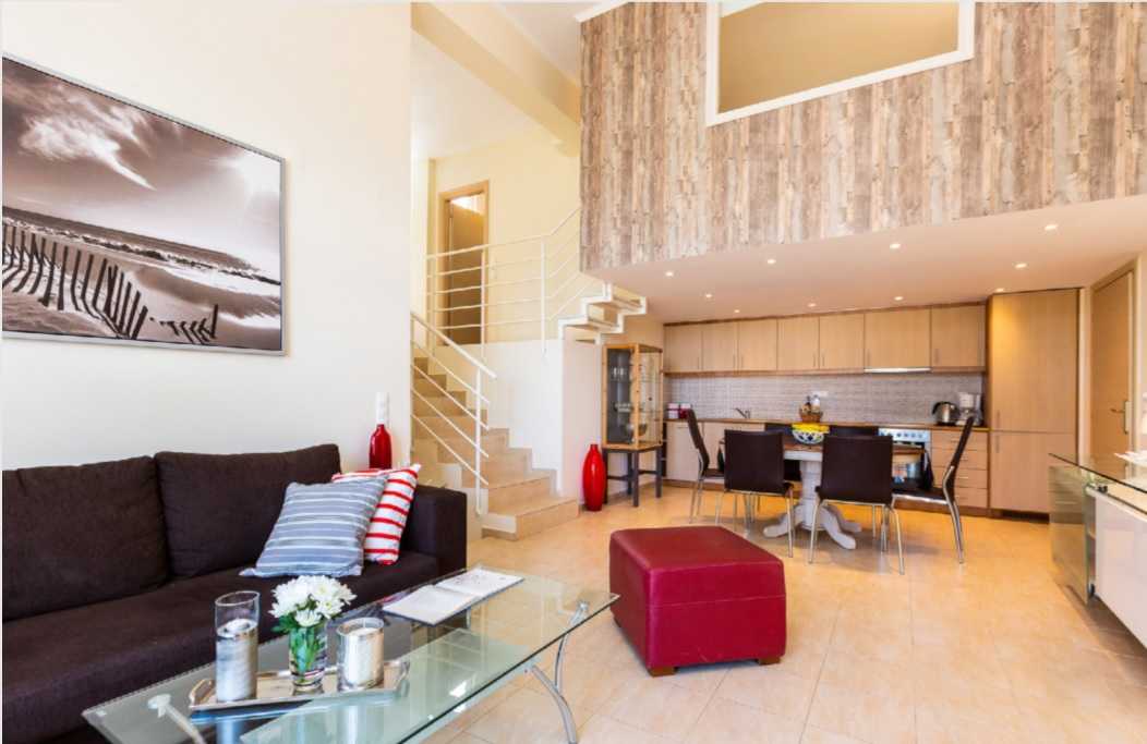 SeaView Villa near Petres Rethymnon. ID 1v-392