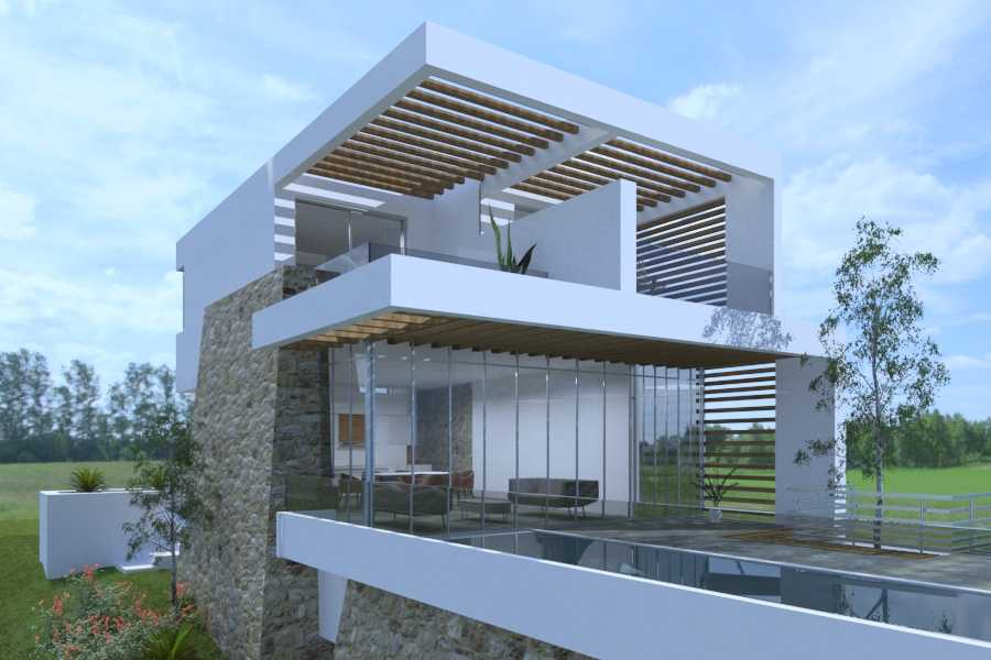 Almyrida Modern Villa Project. ID 0v-389