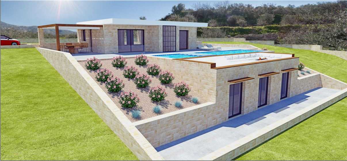 Villa Project for sale in Almyrida, Chania. ID 0v-360