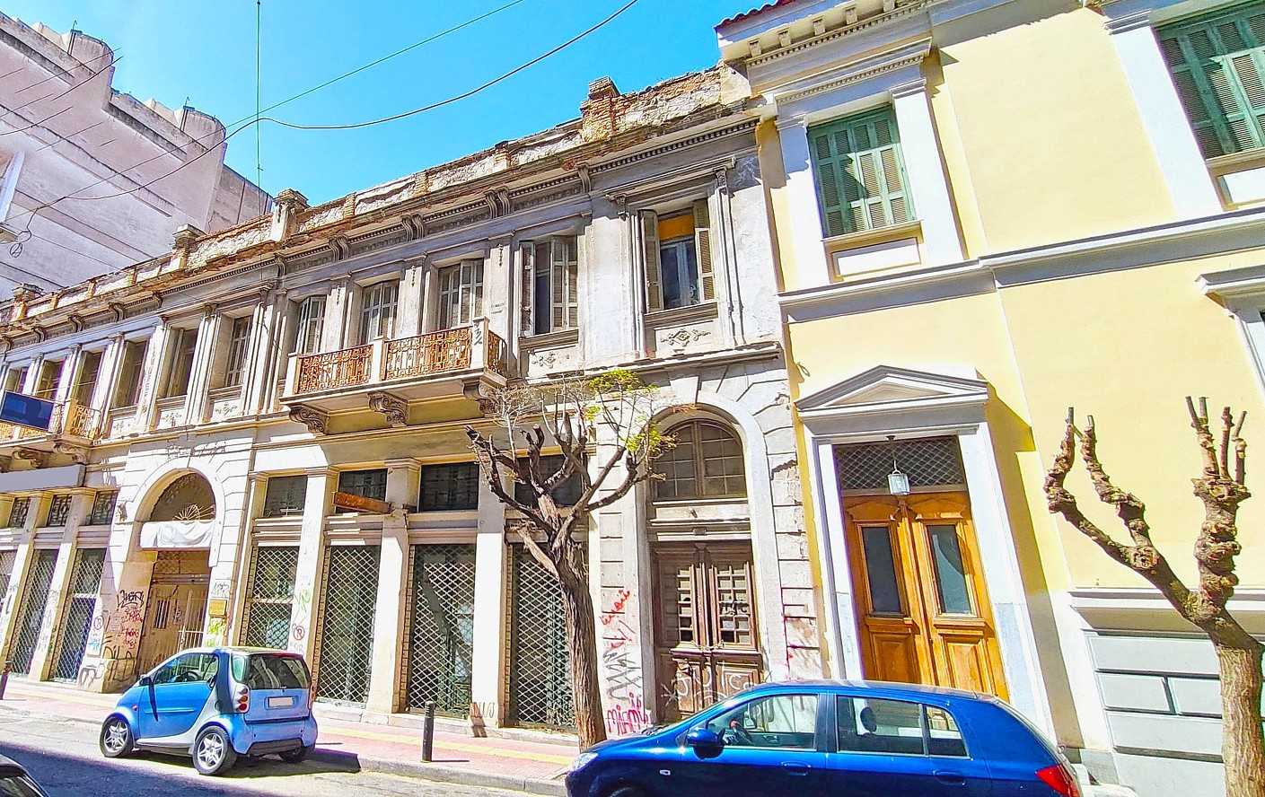 Unique Listed building for sale in Metaxourgio, Athens. ID A4-1324