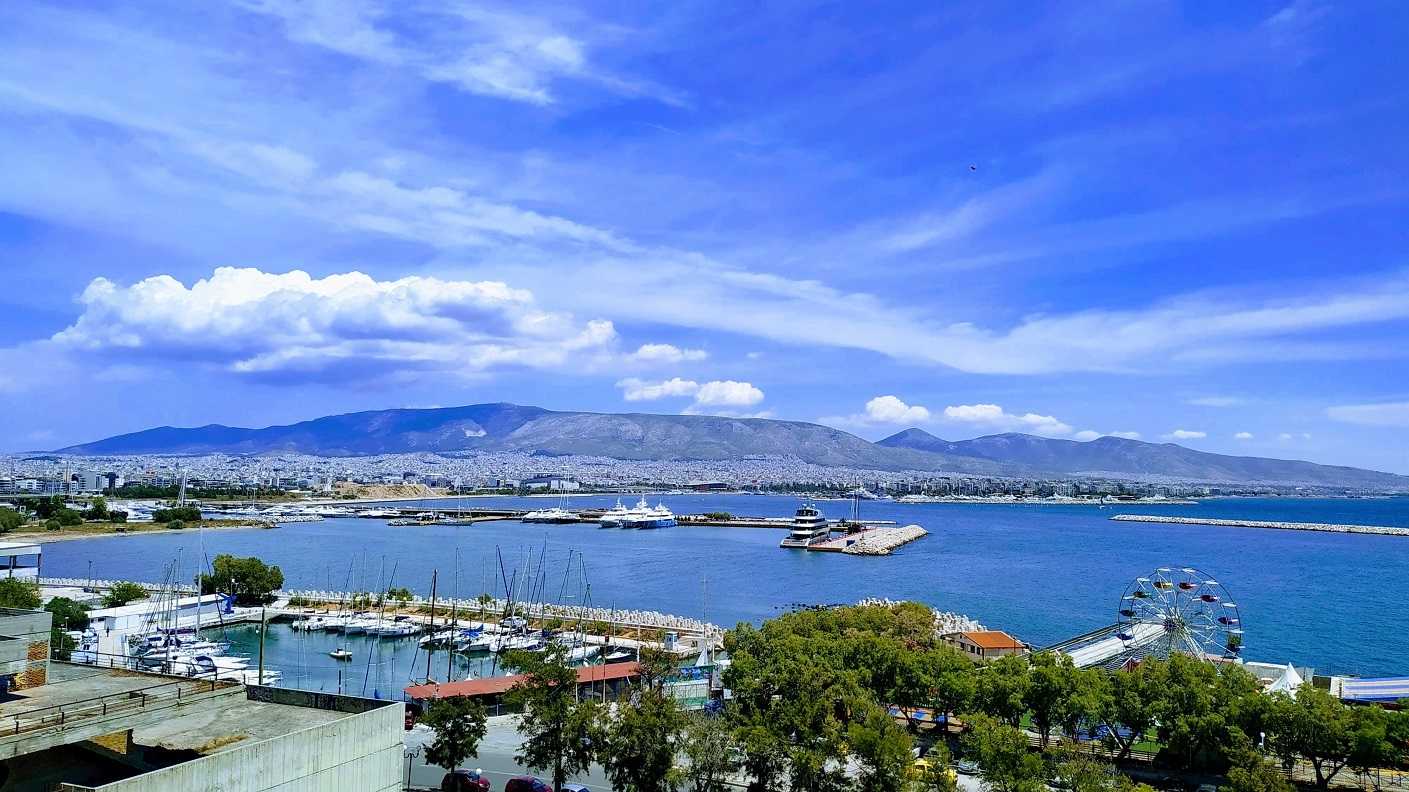 Seaview Plot for sale in Kastella near Mikrolimano, Athens. ID A3-1759