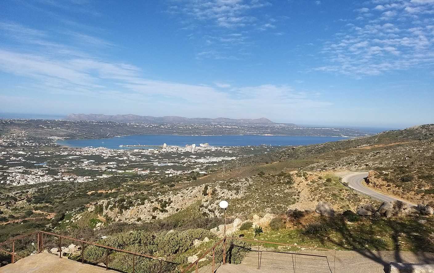 Plot with unobstructed sea view in Malaxa, Chania. ID 03-1753