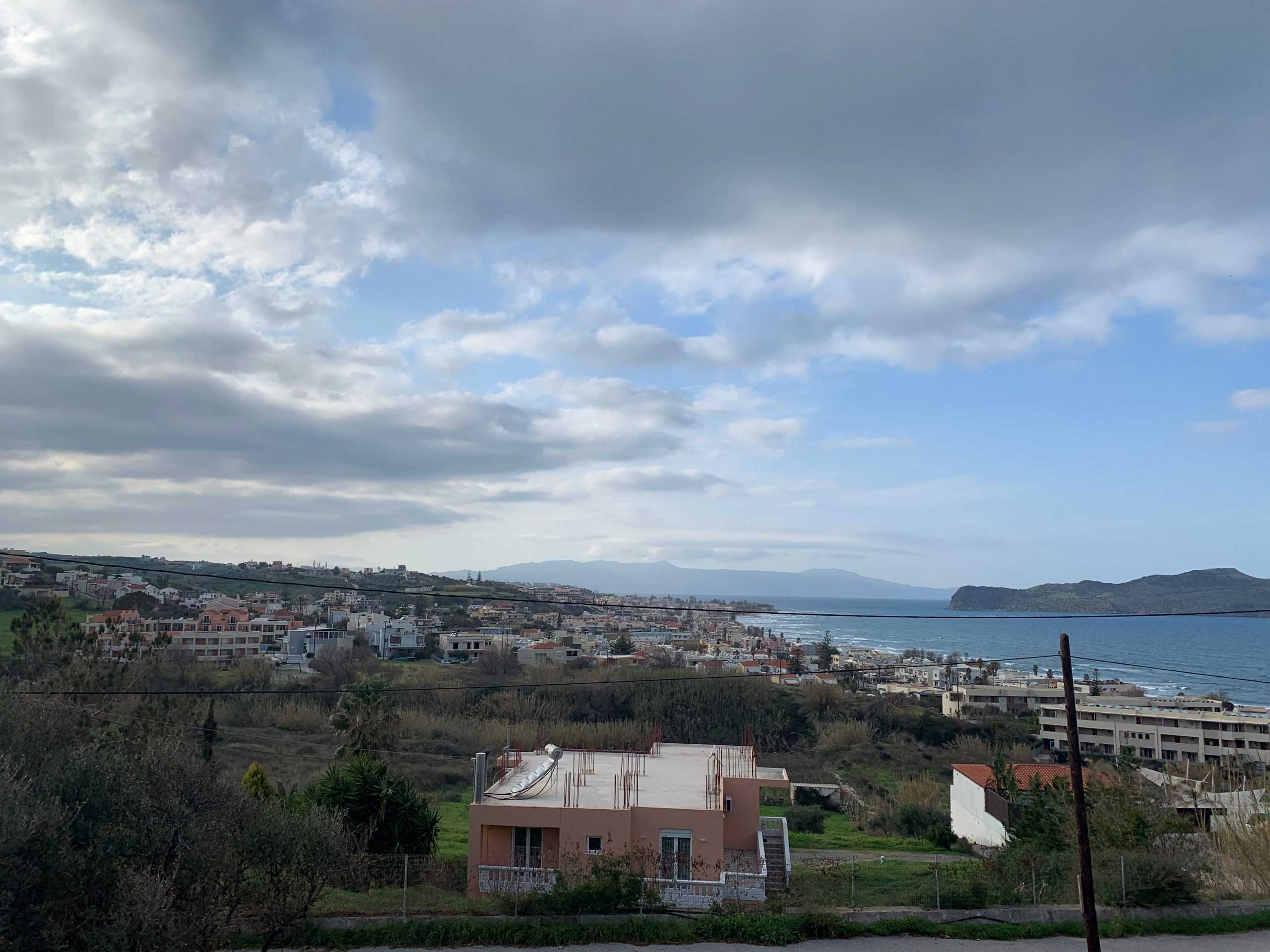 unfinished apartments with 2 bedrooms for sale in Chania. ID 04-1274