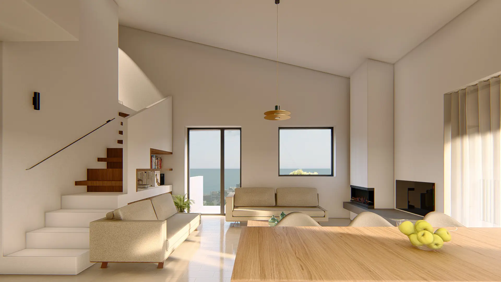 Seaview Maisonette for sale in Rethymnon. ID 14-11670