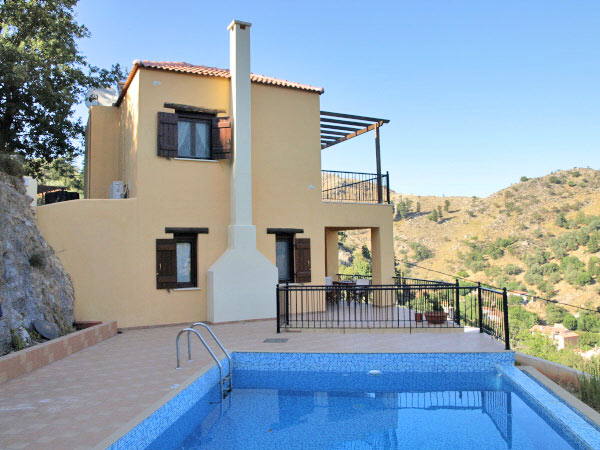 Two Traditional Cretan Homes in Quiet Village for Sale in Crete. ID 04-537