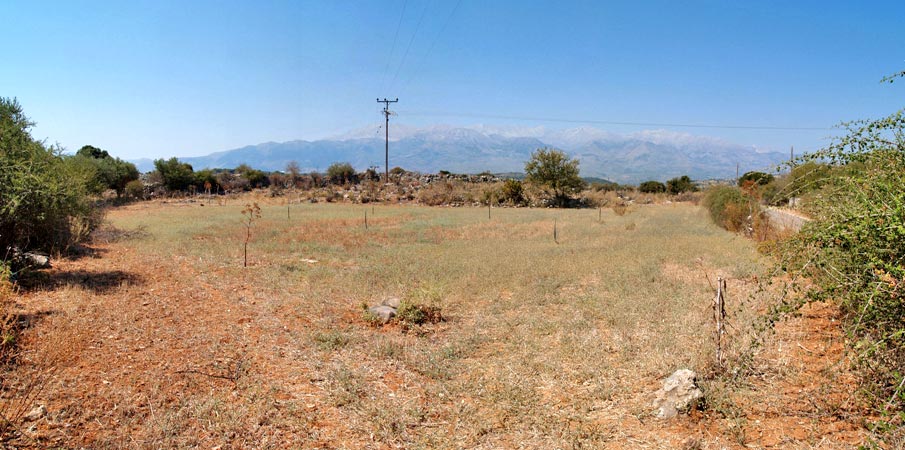 Crete land for sale at Vamos. ID 03-1058