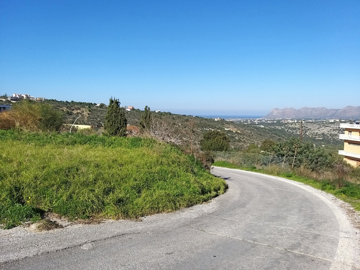 Plot for sale in Pithari, Chania with unobstructed sea views. ID 03-1724