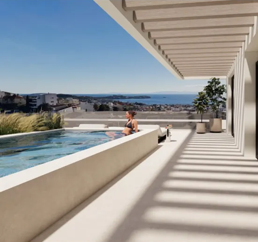 Four Bedroom Maisonette for sale in Voula. ID A4-11650