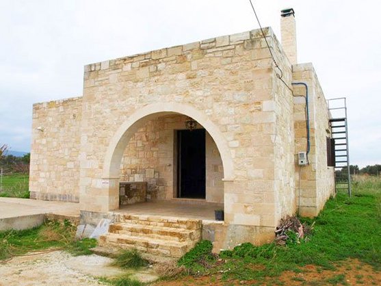 Crete Greece stone house for sale. ID 04-985