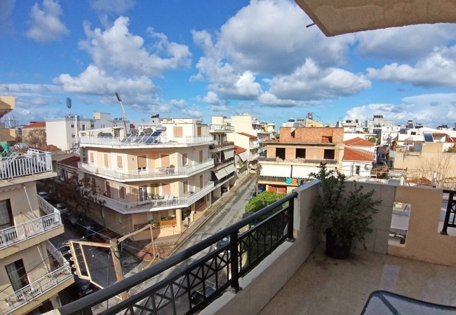 Top floor two bedroom apartment for sale in Chania center. ID 04-1242