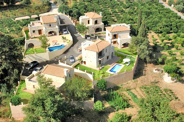 Exclusive Crete Stone Villas for sale. ID NP-400