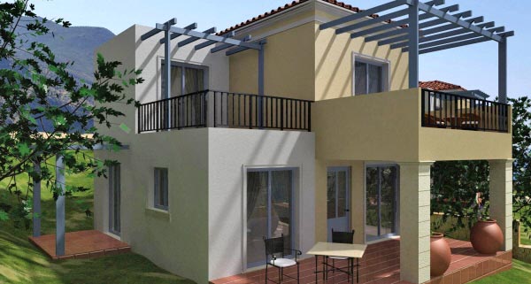 Cretan villas for sale - Buy off the plan. ID NP-316