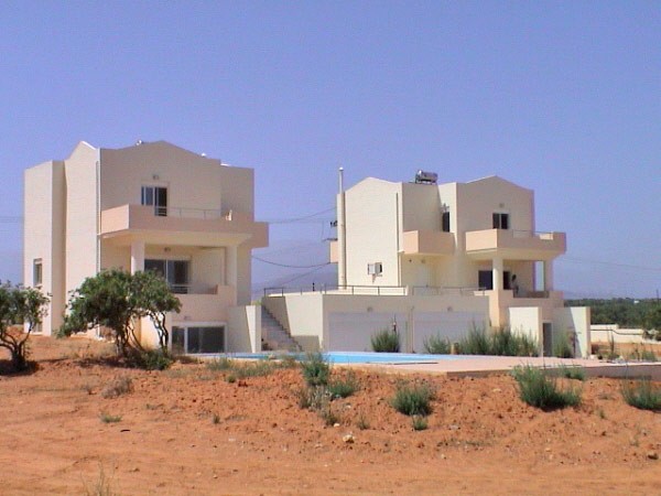 Newly built homes with swimming pools for sale in Chania - Crete. ID 04-420