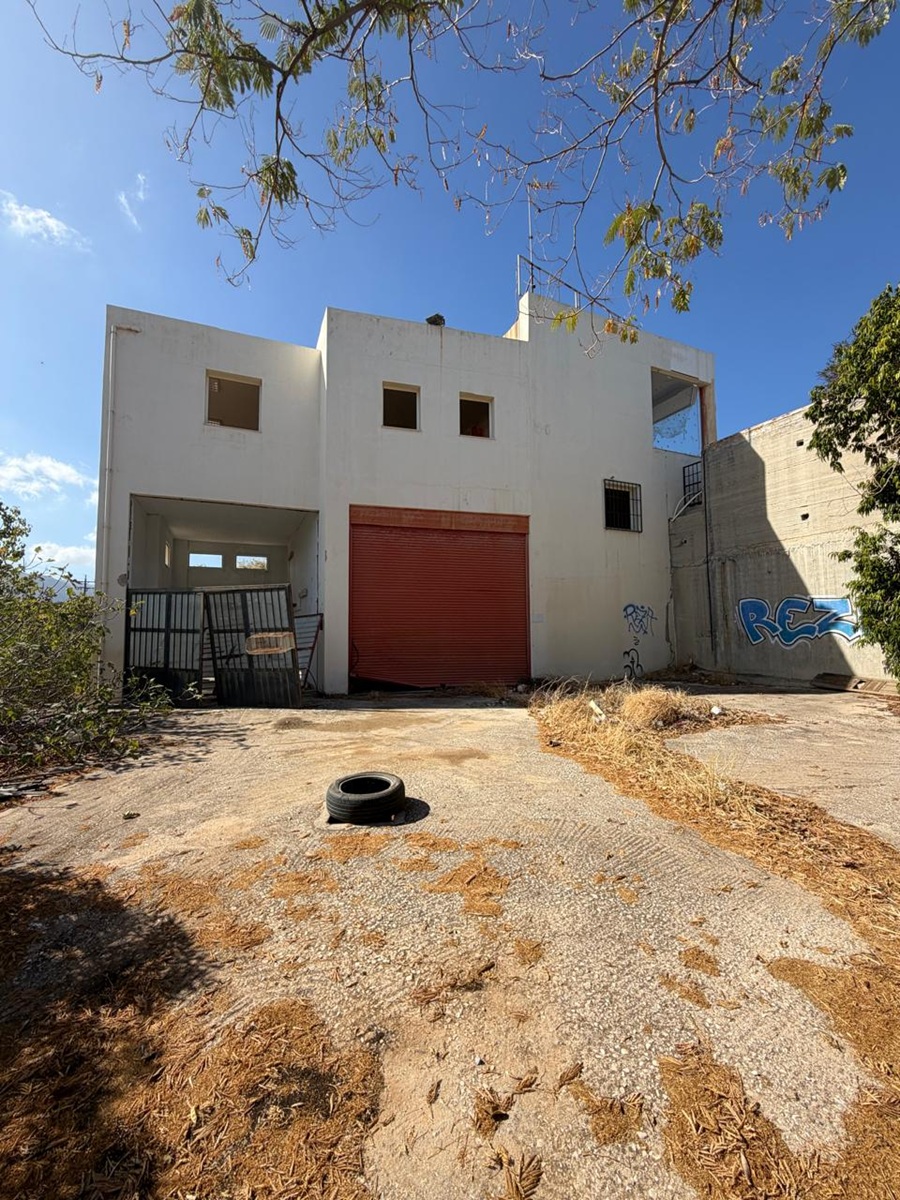 Development opportunity in Heraklion Crete- From commercial building to luxury residence or Golden Visa investment. ID 2B-1595