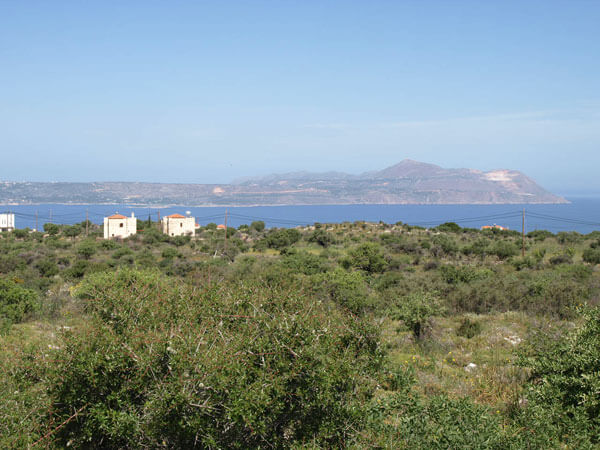 Sea View Land for sale in Crete. ID 03-1172