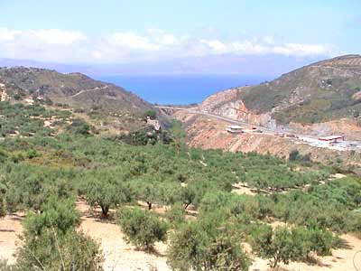 Overlooking Kissamos bay. ID 03-549