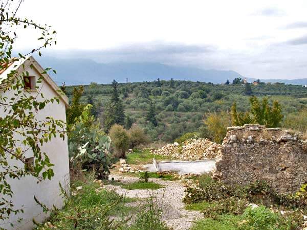 At the outskirt of a traditional village - small building plot for sale. ID 03-953